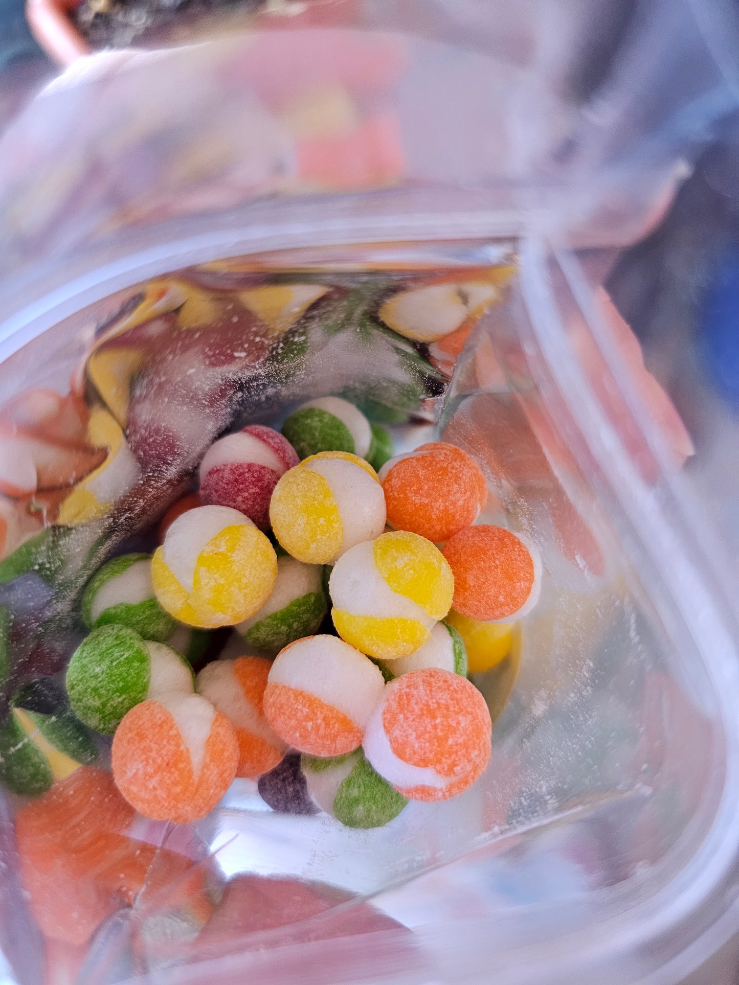 Sour Rainbow Krunchies ( Freeze Dried Sour Skittles)