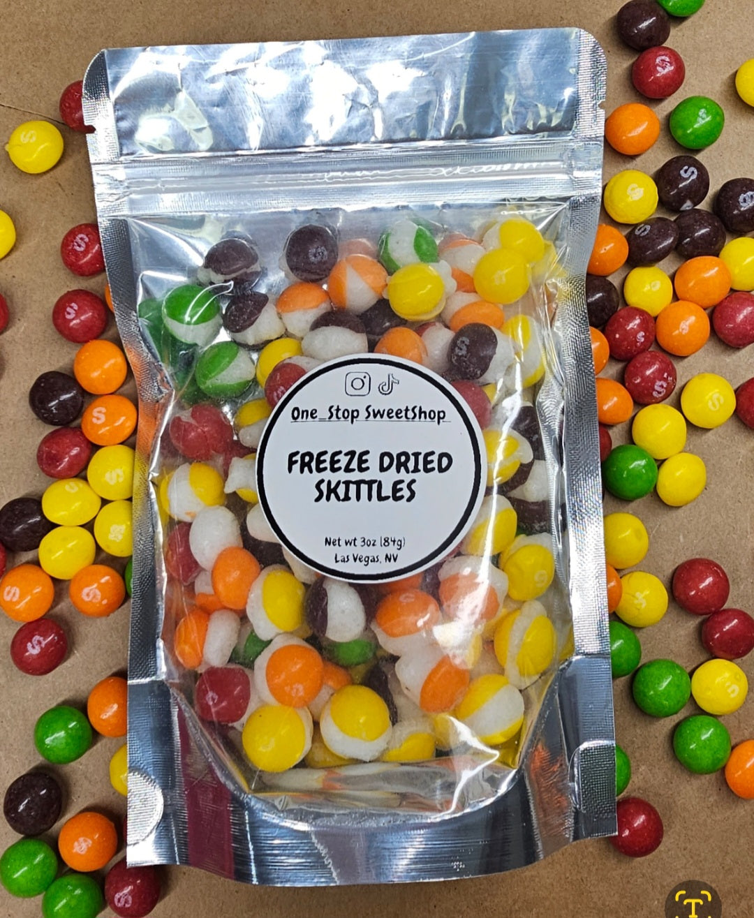 Rainbow Krunchies (Freeze Dried Skittles)