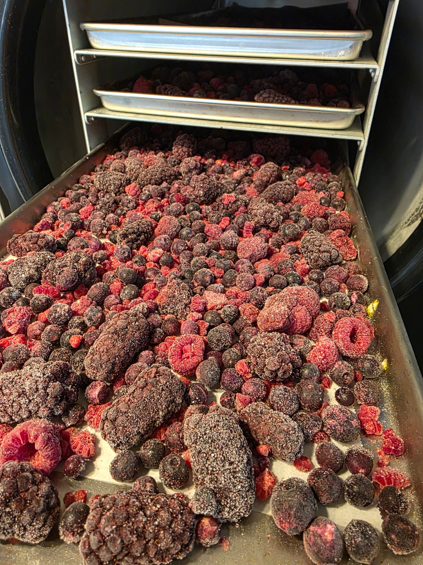 Freeze Dried Blueberry, Raspberry and Blackberry Mix