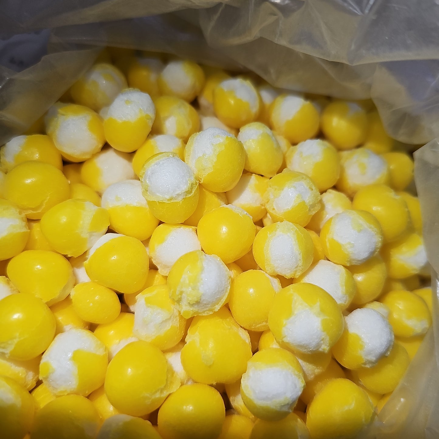 Lemon Balls (Freeze Dried Lemon Heads)