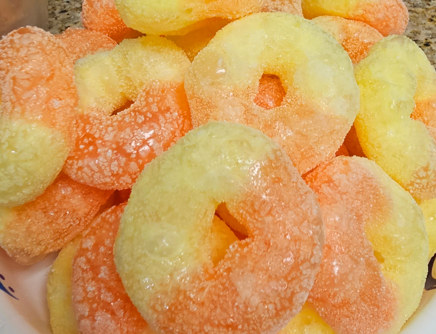 Peachy Rings (Freeze Dried Peach Rings )