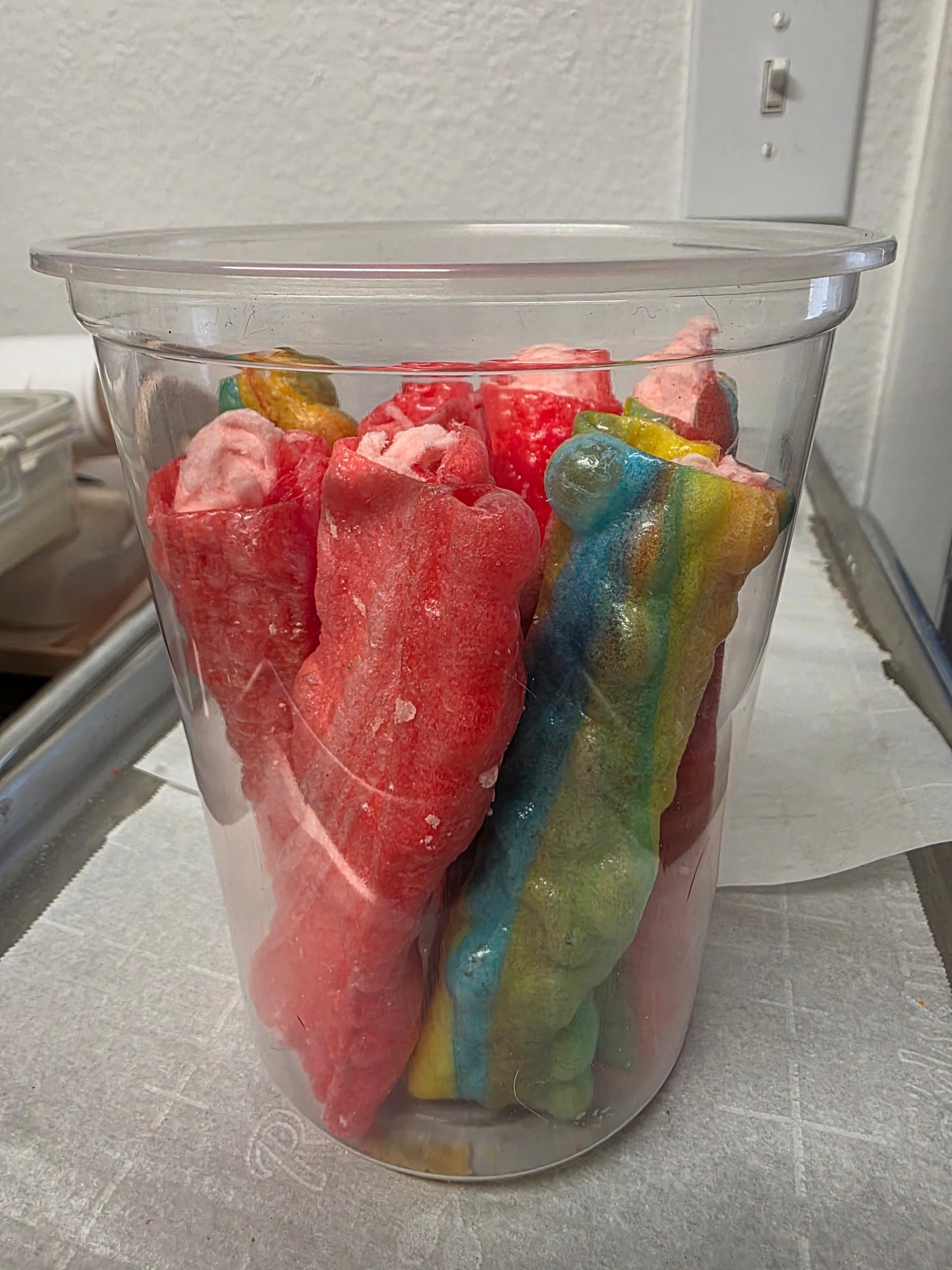Cotton Candy Fruitty Roll Up (Freeze Dried Fruit Roll Ups)