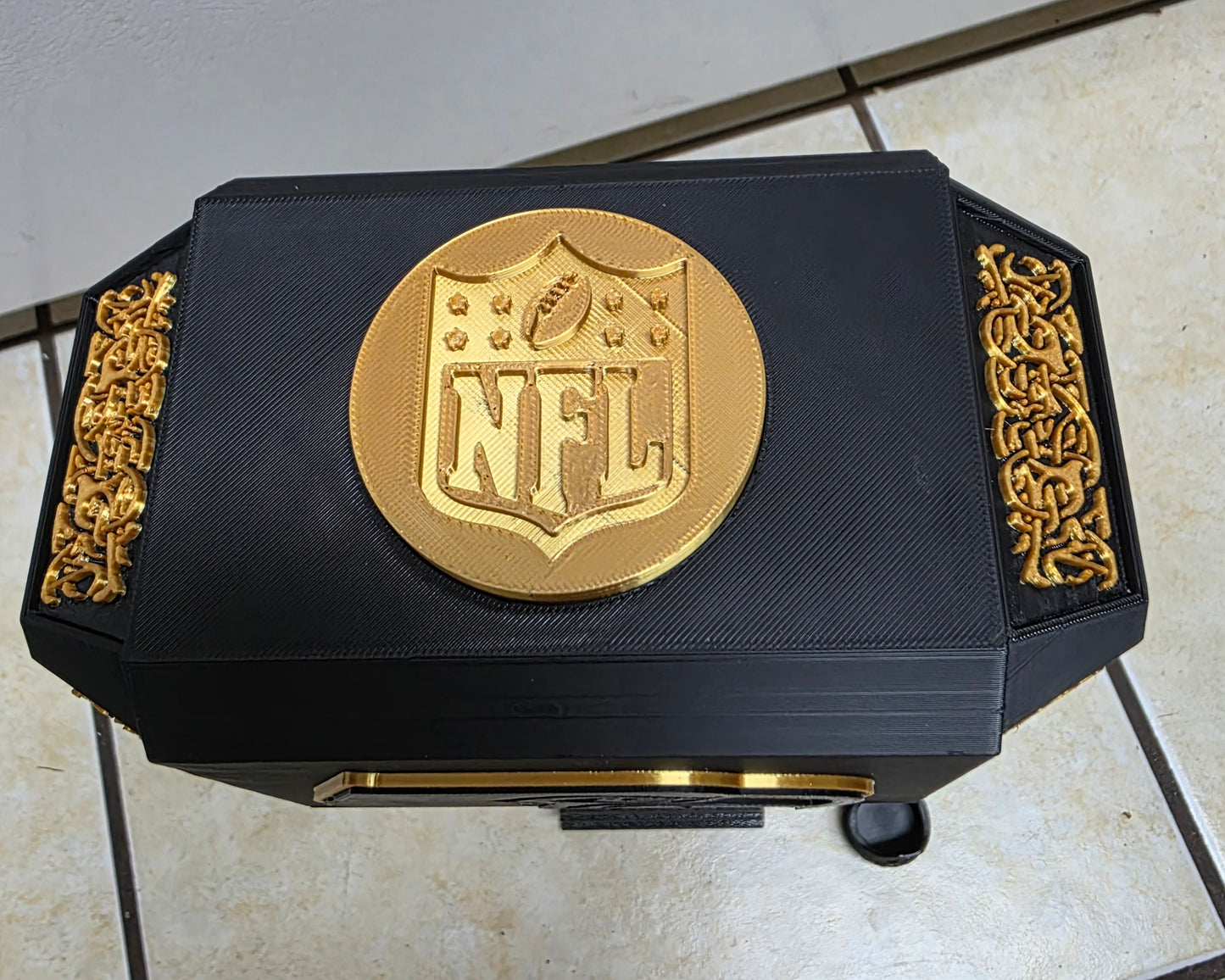 Seattle Seahawks GOLD EDITION Thor Hammer with Stand